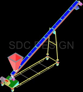SINGHASINI INCLINE SCREW CONVEYOR
