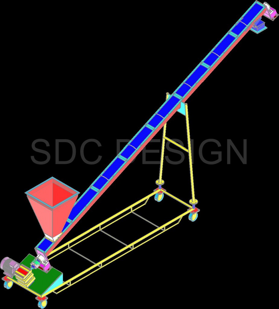 SINGHASINI INCLINE SCREW CONVEYOR